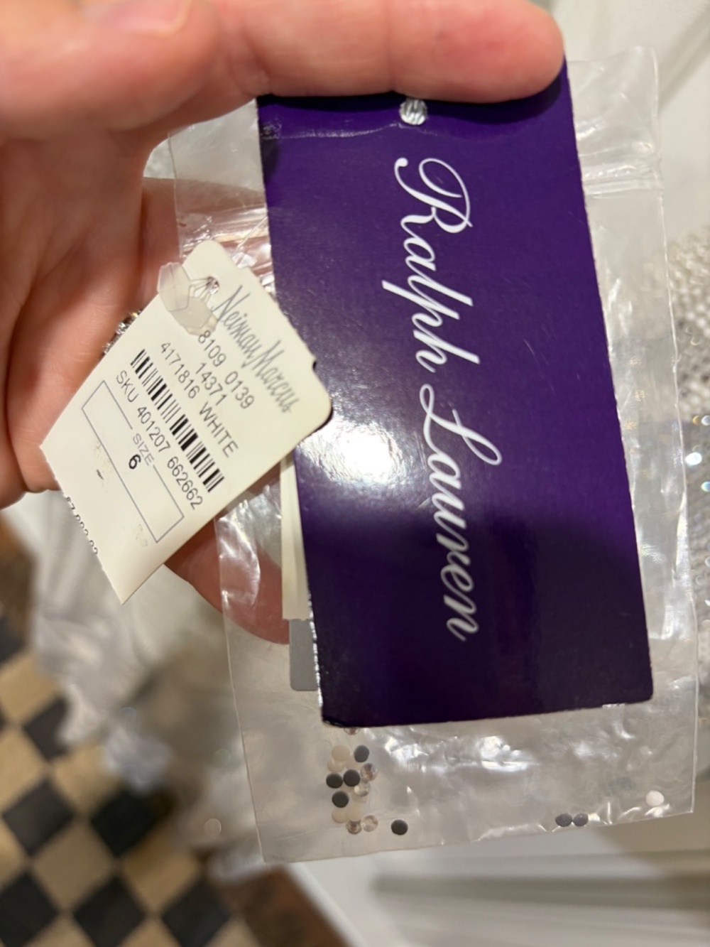 Ralph Lauren Purple Label Janison Embellished Evening Dress - Picture 8 of 11